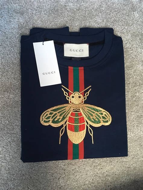 gucci bee dress shirt